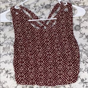 Earthbound Tribal crop tank top